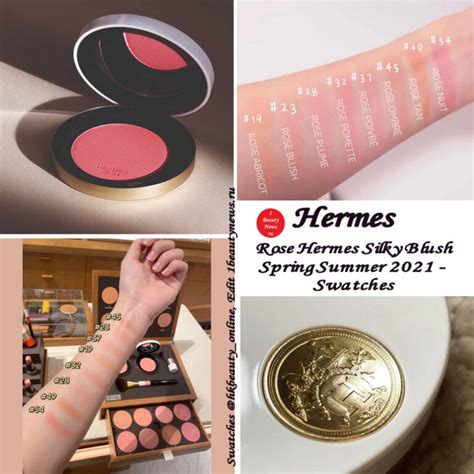 hermes blush launch|hermes blush swatches.